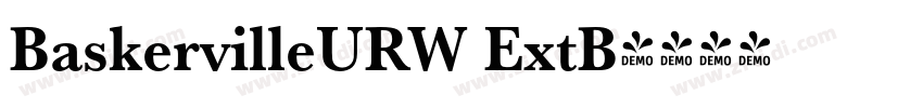 BaskervilleURW ExtB字体转换